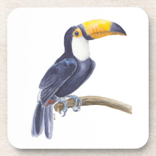 Dessous-de-verre Toucan, oiseau tropical