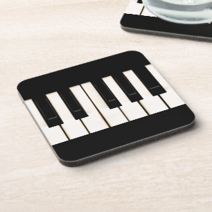 Dessous-de-verre Touches de piano