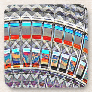 Dessous-de-verre Tour de TV (Fernsehturm), Berlin, artistique