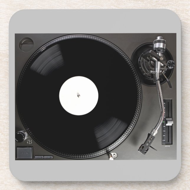 Dessous-de-verre Tourne-disque pour l'audiophile (Devant)