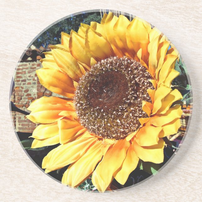 Dessous de verre tournesol (Devant)