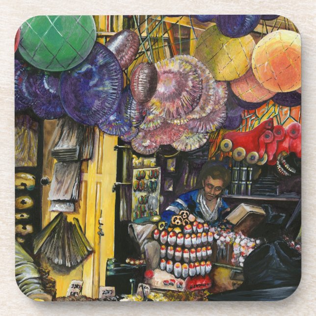 Dessous-de-verre Traditions du commerce ancien, Jérusalem (Devant)