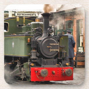 DESSOUS-DE-VERRE TRAINS À VAPEUR