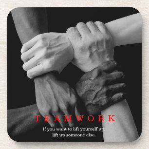 Dessous-de-verre Travail D'Équipe Motivation Inspiration Citation M