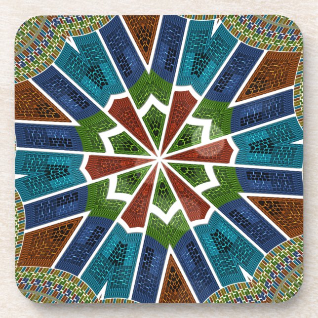 Dessous-de-verre Trendy Sari design (Devant)