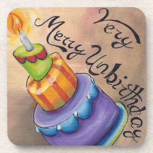 Dessous de verre très joyeux Alice d'Unbirthday au