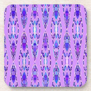 Dessous-de-verre Tribal Batik - Lavender, Blue and Violet