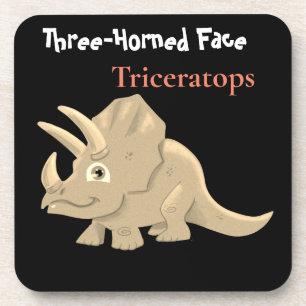 Dessous-de-verre Tricératops