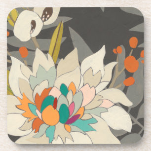 Dessous-de-verre Tropical Twilight Flowers