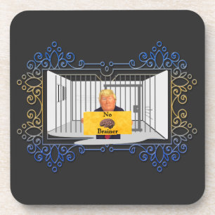 Dessous-de-verre Trump Pas de Brainer Beverage Coaster