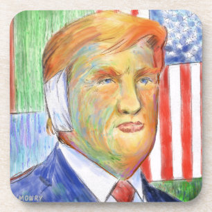 Dessous-de-verre Trump Van Gogh