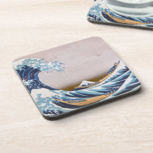 Dessous-de-verre Tsunami Grande Vague au large de Kanagawa Japon pa