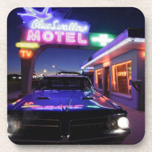 Dessous-de-verre Tucumcari, Nouveau-Mexique, États-Unis. Route 66