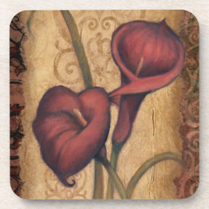 Dessous-de-verre Tulipes rouges II