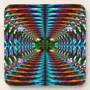 Dessous-de-verre tunnel coloré
