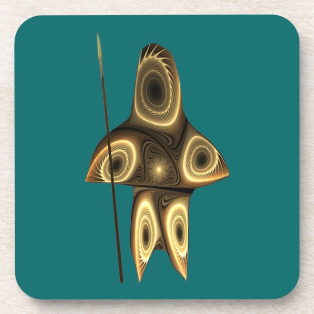 Dessous-de-verre Tuvaaq - Chasseur inuit fragile (Devant)