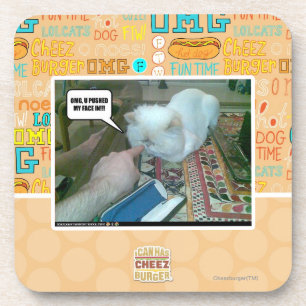 Dessous-de-verre U a poussé mon visage dedans !