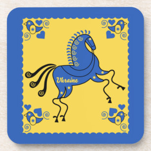 Dessous-de-verre Ukraine Art populaire slave traditionnel