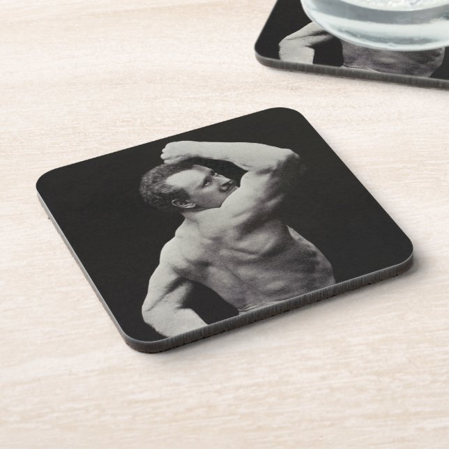 Dessous-de-verre Un nouvel article de StrongMen Eugen Sandow Bodybu (Côté gauche)
