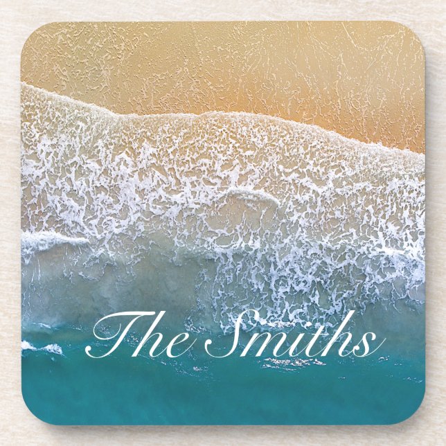 Dessous-de-verre Une avec la plage (Devant)