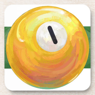 Dessous-de-verre Une balle