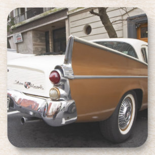 Dessous-de-verre Une voiture classique Studebaker Silver Hawk stati