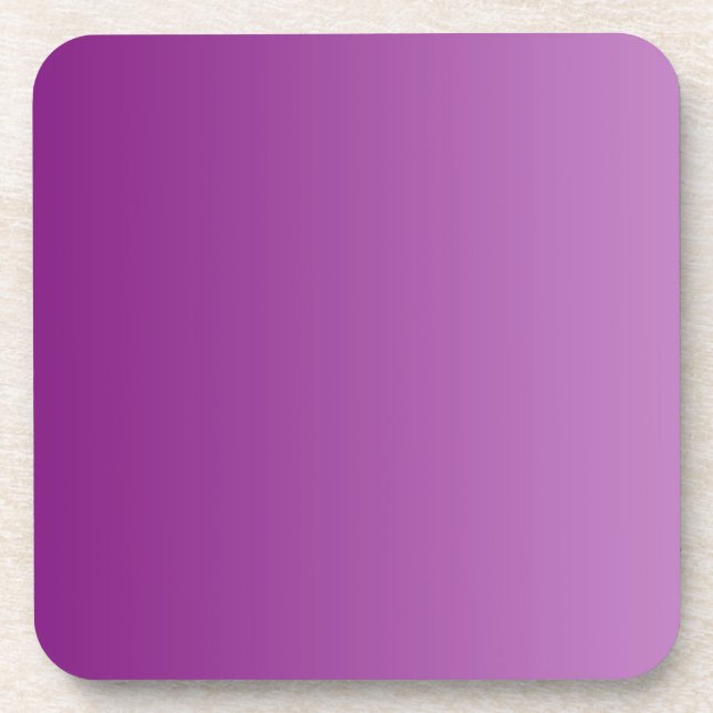 Dessous-de-verre UNIQUEMENT des dégradés de couleur - magenta (Devant)