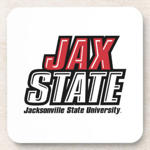 Dessous-de-verre Université d'État de Jacksonville JAX STATE Logo