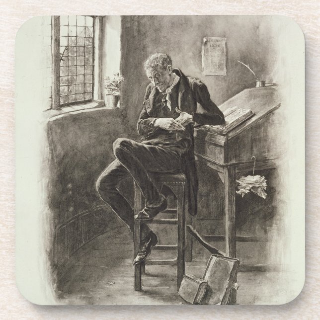 Dessous-de-verre Uriah Heep, de 'Charles Dickens : Un bavardage (Devant)