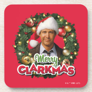 Dessous-de-verre Vacances de Noël Merry Clarkmas