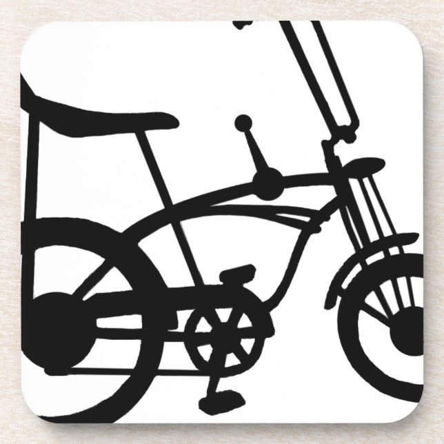 Dessous-de-verre VÉLO CLASSIQUE de PASTENAGUE du VÉLO BICYLE (Devant)