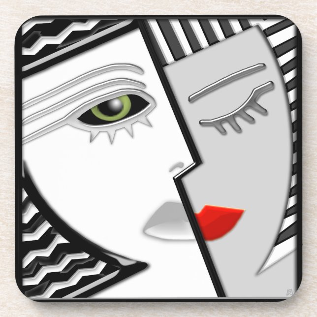 Dessous-de-verre Venez ensemble (Devant)