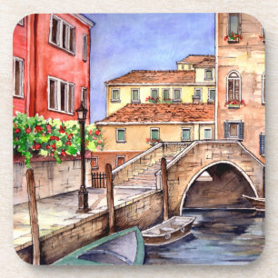 Dessous-de-verre Venise - Eau de stylo et de lavage