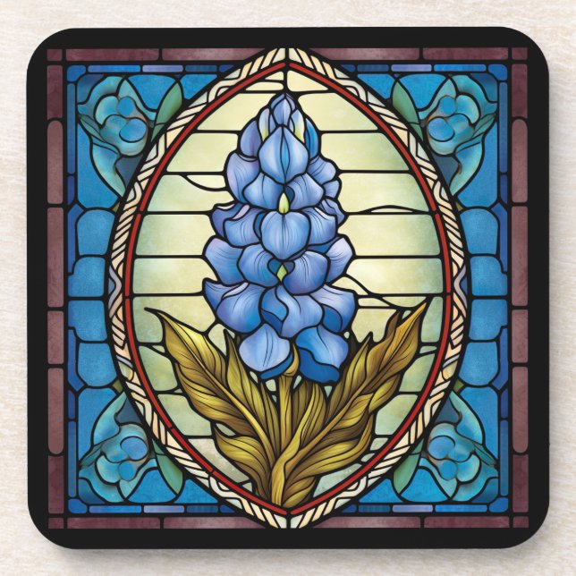 Dessous-de-verre Verre texan Bluebonnet (Devant)
