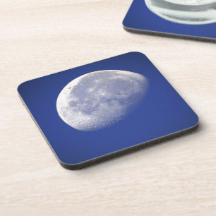 Dessous-de-verre Vers la Lune et vers l'arrière
