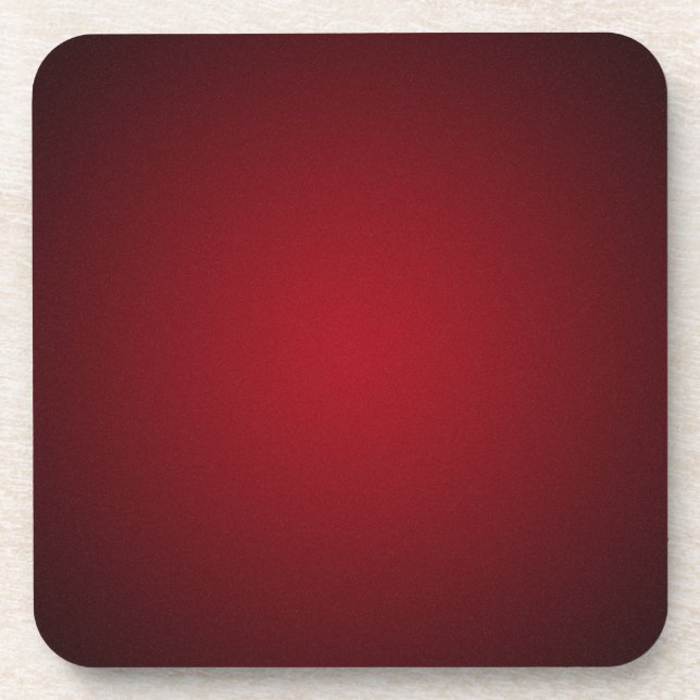 Dessous-de-verre Vignette Grainy rouge-noir (Devant)