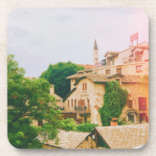 Dessous-de-verre Ville de Mostar - Bosnie-Herzégovine