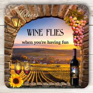 Dessous-de-verre Vin d'art italien d'origine