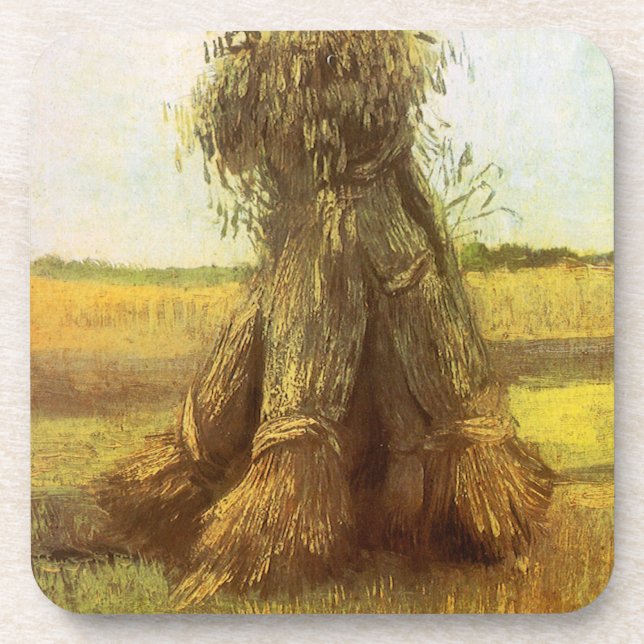Dessous-de-verre Vincent van Gogh - Gerbes de blé (Devant)