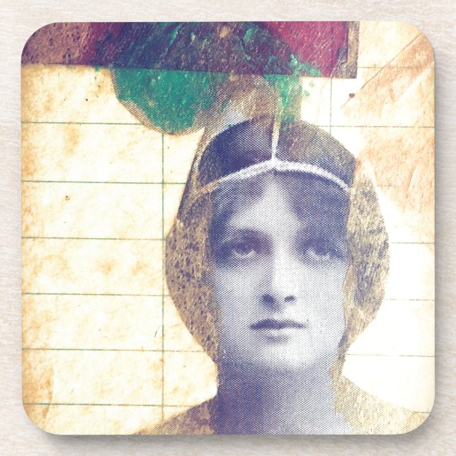 Dessous-de-verre Vintage femme (Devant)
