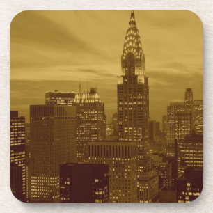 Dessous-de-verre Vintage New York Manhattan