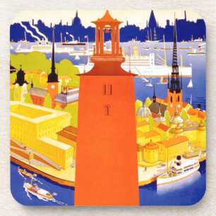 Dessous-de-verre Vintage Stockholm