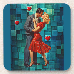 DESSOUS-DE-VERRE VINTAGE VALENTINE PASSION