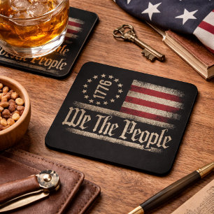 Dessous-de-verre Vintage We the People 1776