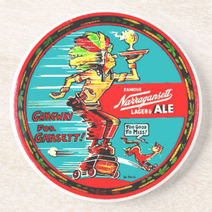 DESSOUS DE VERRE VINTAGES DE "PLATEAU DE BIÈRE "