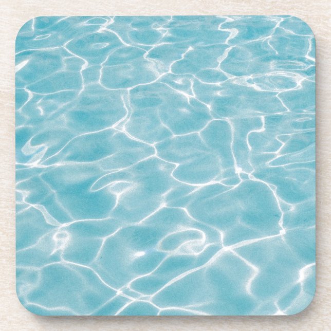 Dessous-de-verre vitres de piscine (Devant)