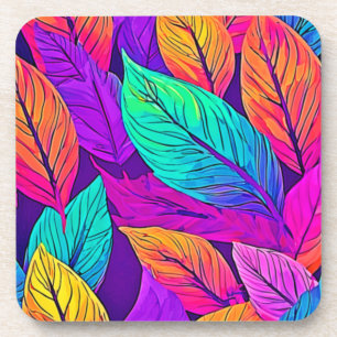 Dessous-de-verre Vivid Motif feuille