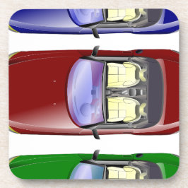 Dessous-de-verre Voitures colorées