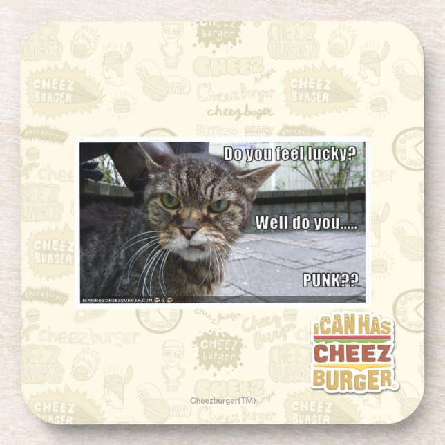 Dessous-de-verre Vous sentez-vous chanceux ? (Devant)