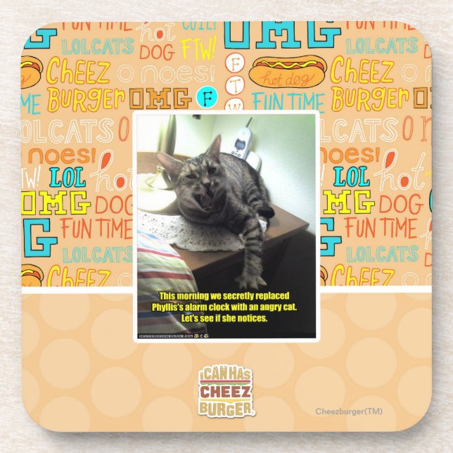 Dessous-de-verre Voyons si elle note (Devant)